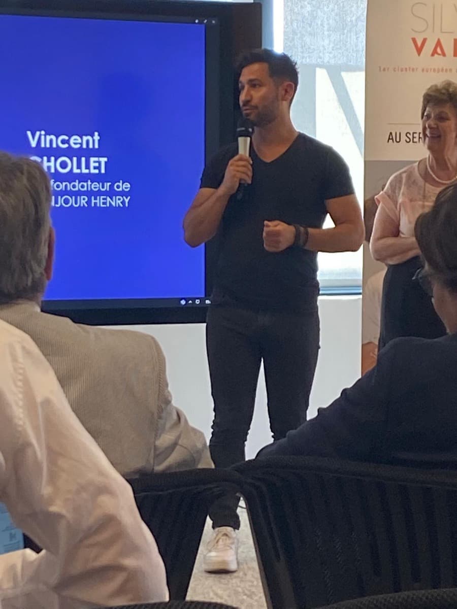 Vincent Chollet — Pitch startup